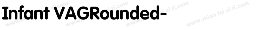 Infant VAGRounded字体转换